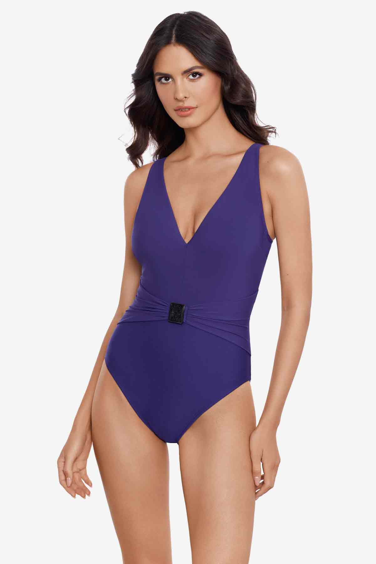Magicsuit Glimmer Twins Faith One Piece Swimsuit Black | Miraclesuit