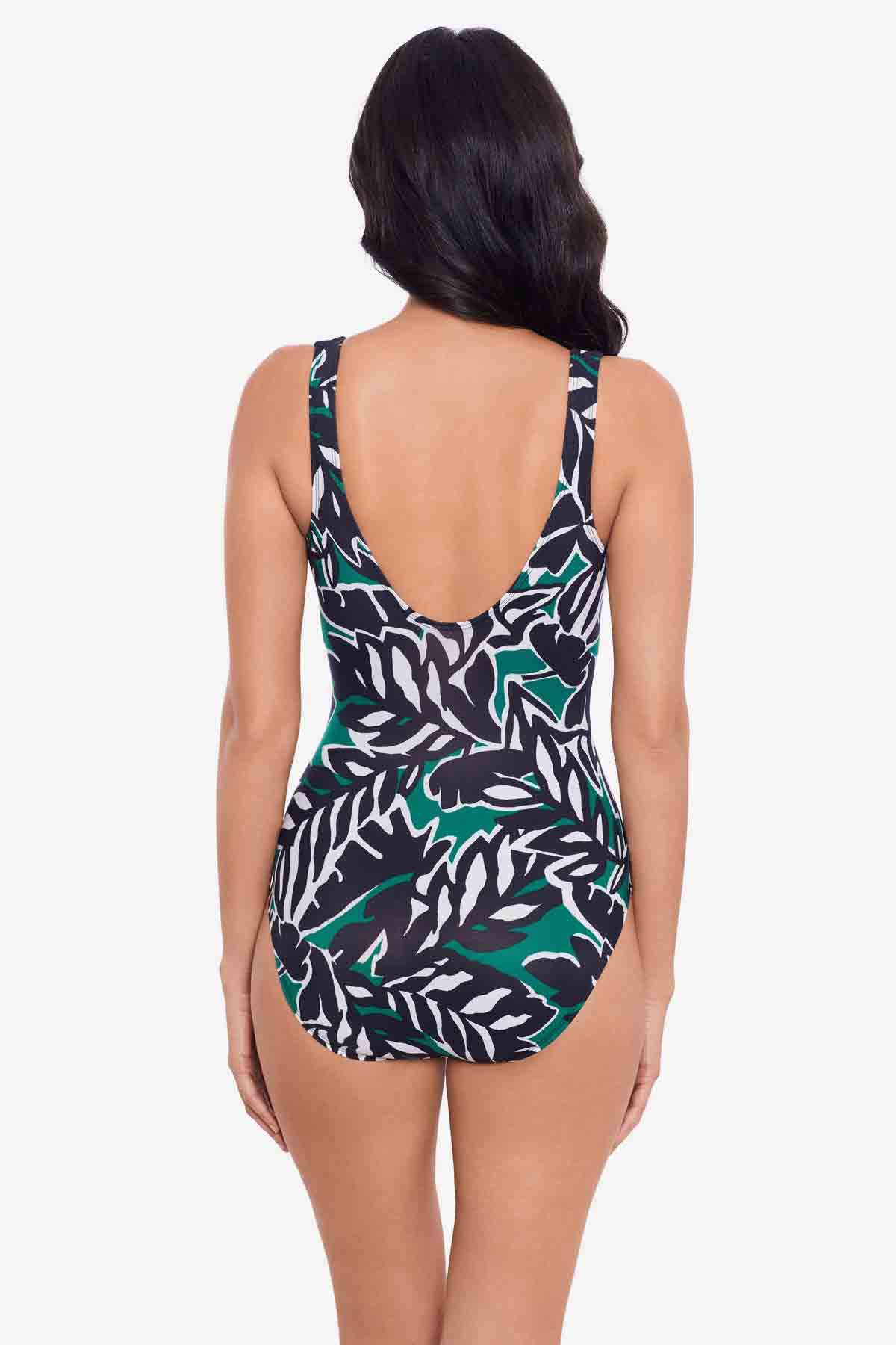 Palma Verde Escape One Piece Swimsuit Black/Multi | Miraclesuit
