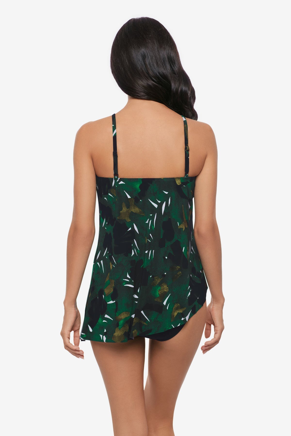 Magicsuit Palmetto Regina Tankini Top Green/Multi | Miraclesuit