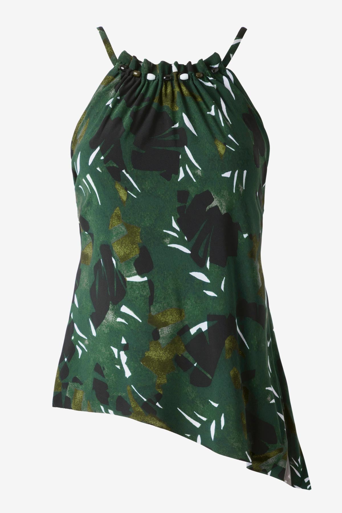 Magicsuit Palmetto Regina Tankini Top Green/Multi | Miraclesuit