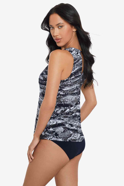 Magicsuit Za'Atar Chanae Tankini Top Black/Grey | Miraclesuit