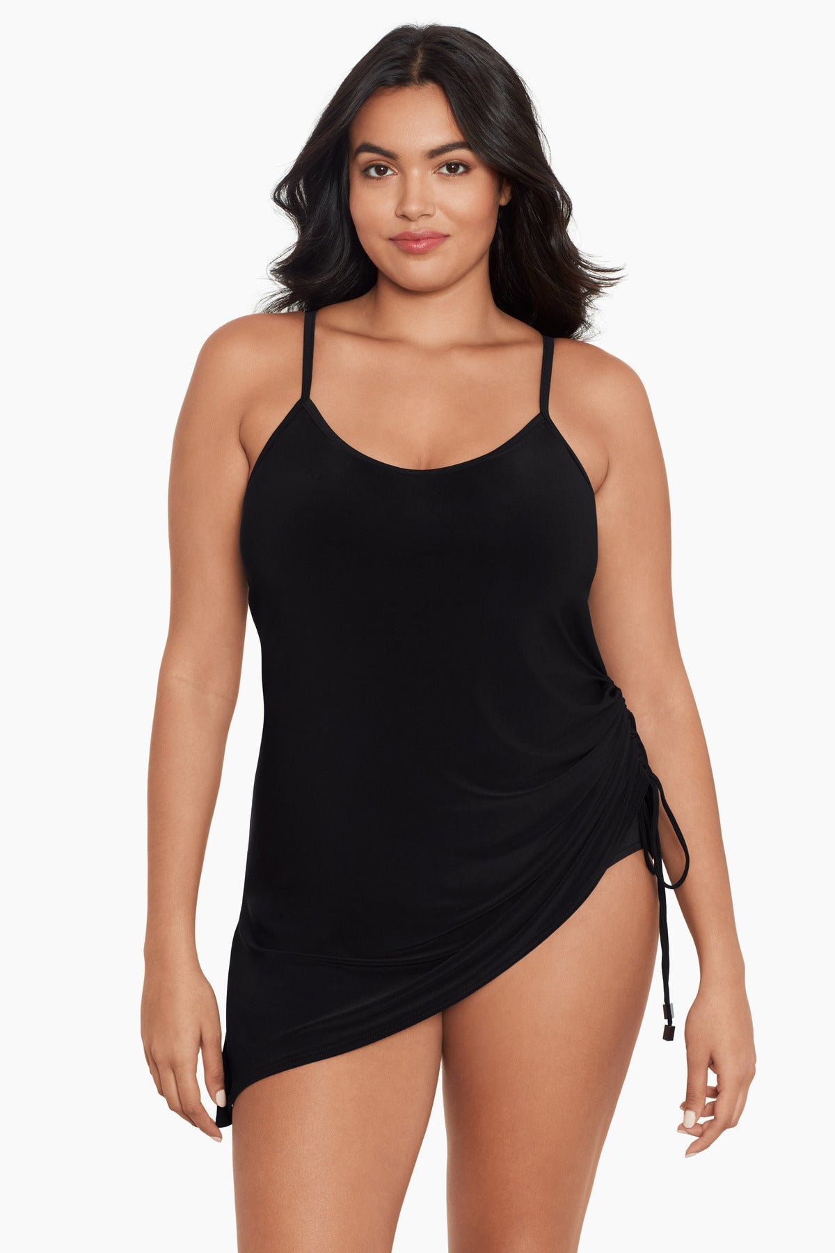 Magicsuit Plus Size Brynn Swim Dress Black | Miraclesuit