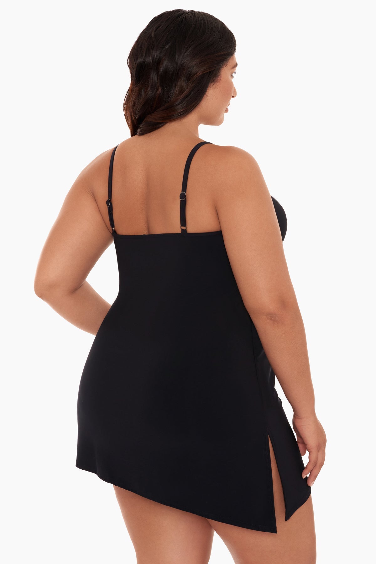 Magicsuit Plus Size Brynn Swim Dress Black | Miraclesuit