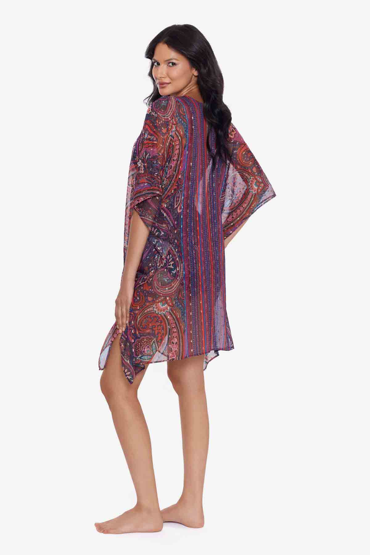 Dynasty Caftan Swim Cover Up Multi | Miraclesuit