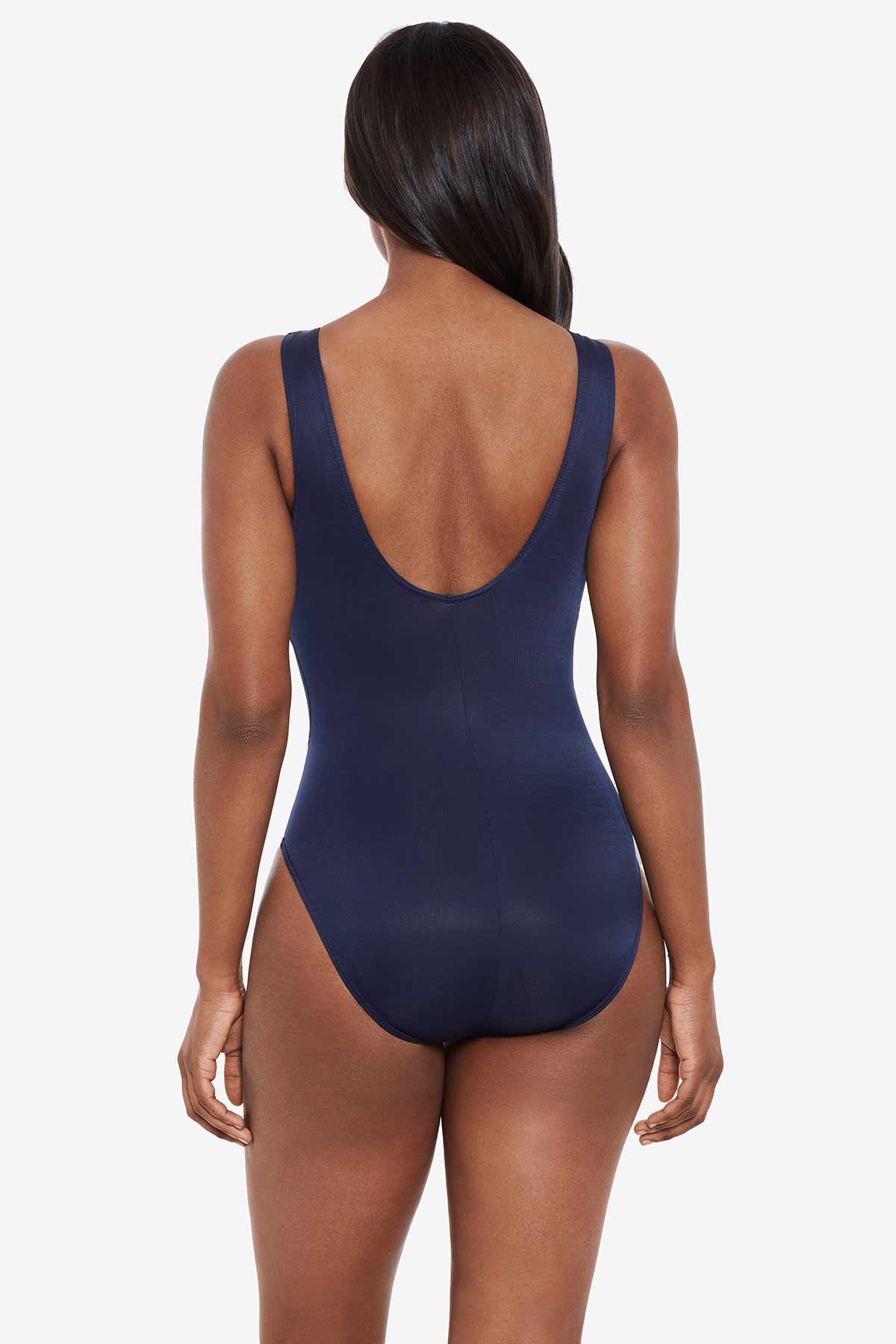 Illusionists Palma One Piece Swimsuit Midnight | Miraclesuit