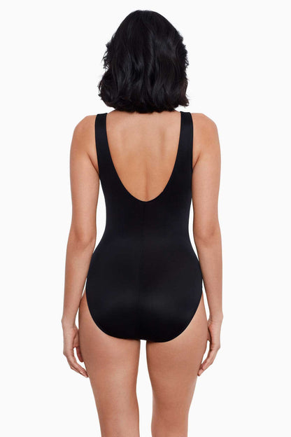 Illusionists Palma One Piece Swimsuit Midnight | Miraclesuit