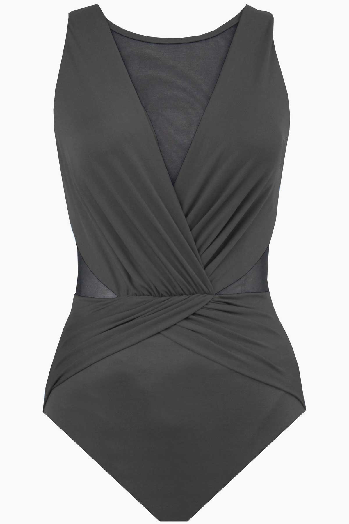 Illusionists Palma One Piece Swimsuit Midnight | Miraclesuit