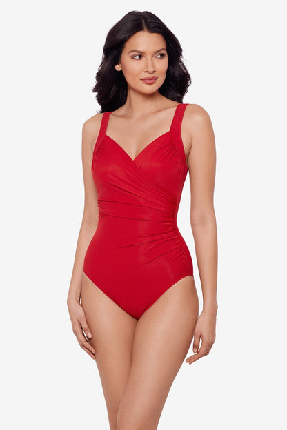 DD-Cup Sanibel One Piece Cayenne | Miraclesuit
