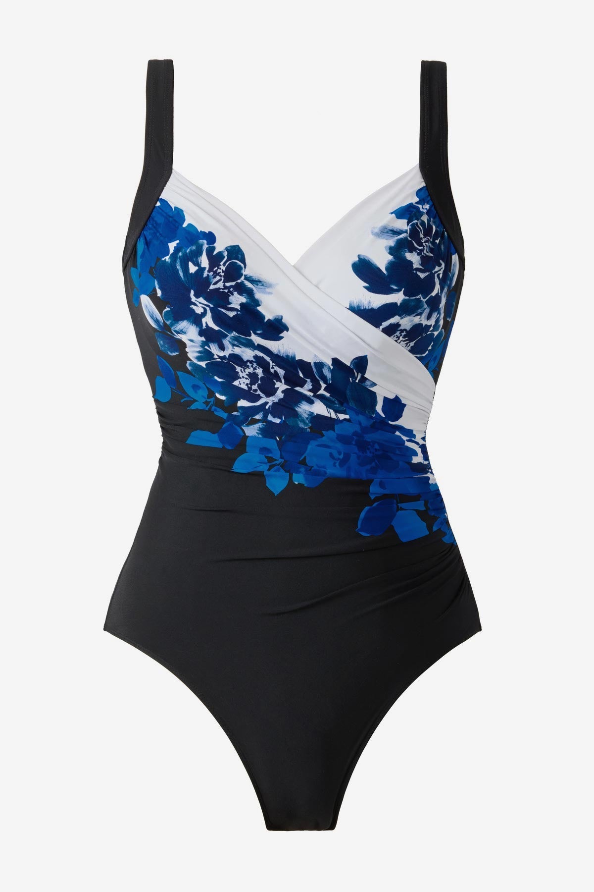 Sanibel One Piece Swimsuit in Ombra Fiore Black/Multi | Miraclesuit