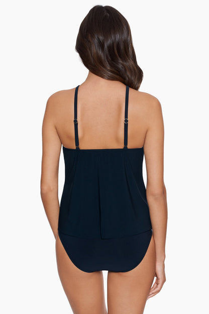 Magicsuit Halo Effect Angelika Tankini Black | Miraclesuit