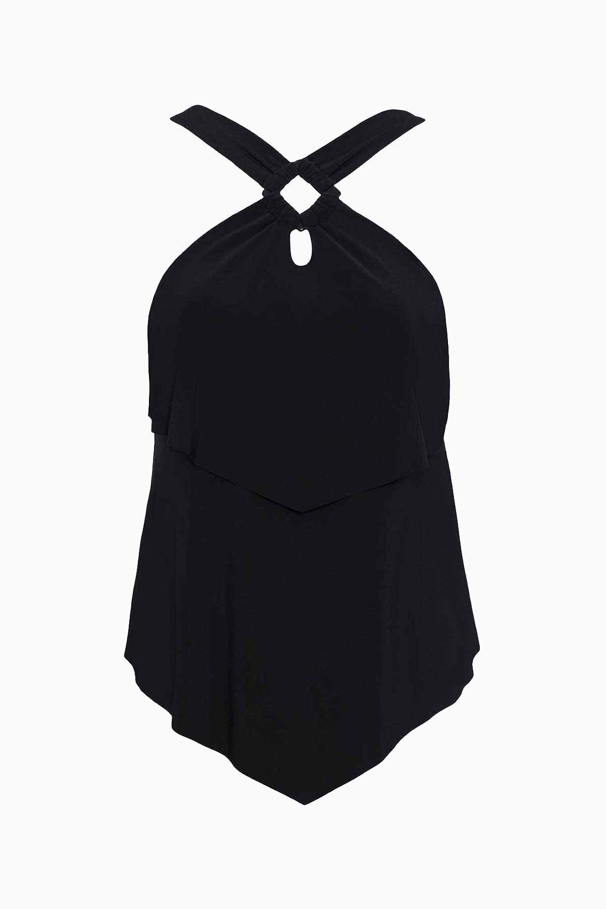 Magicsuit Square Cut Carolina Wire-Free Tankini Navy | Miraclesuit