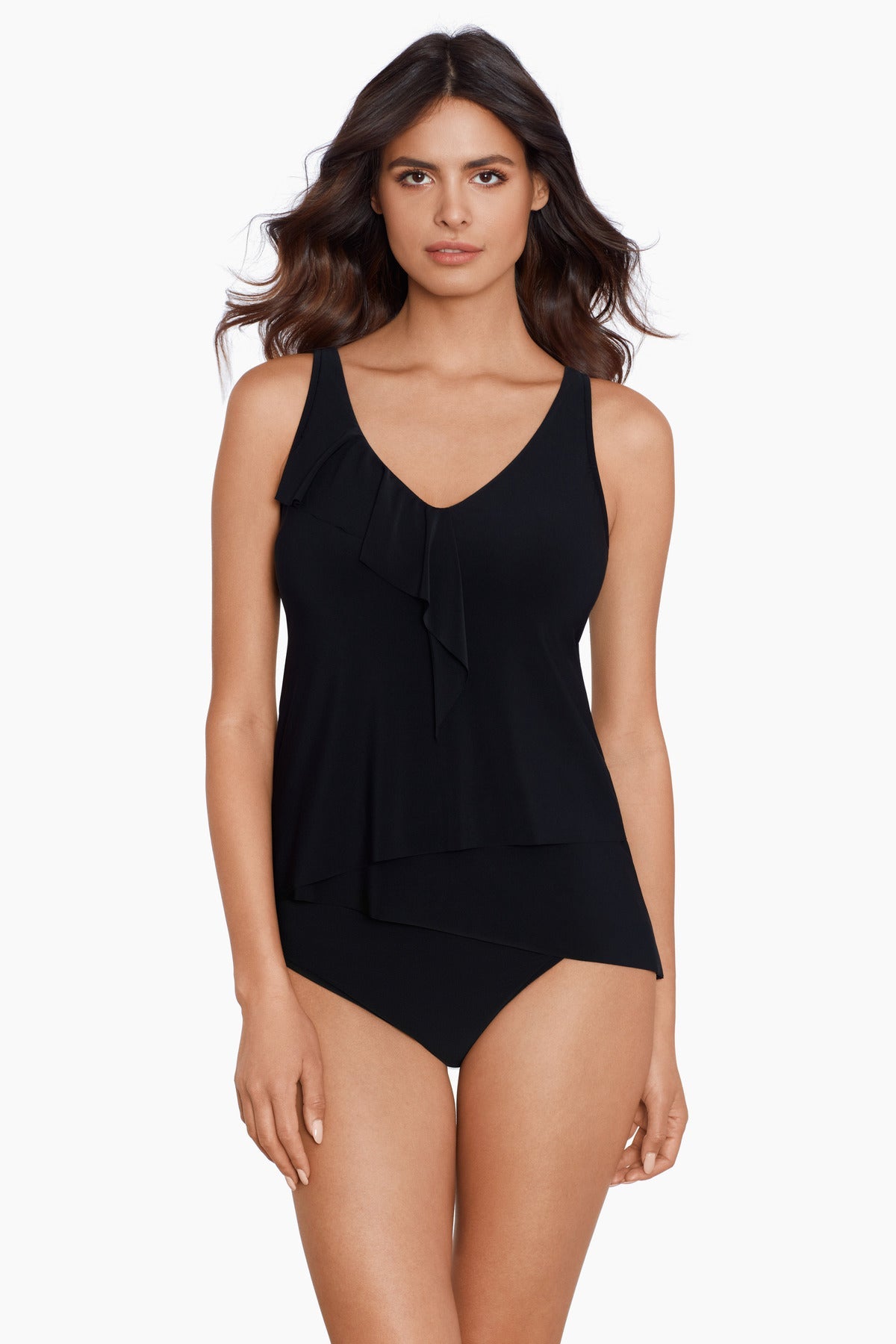 Magicsuit Cascade Amira Tankini Navy | Miraclesuit