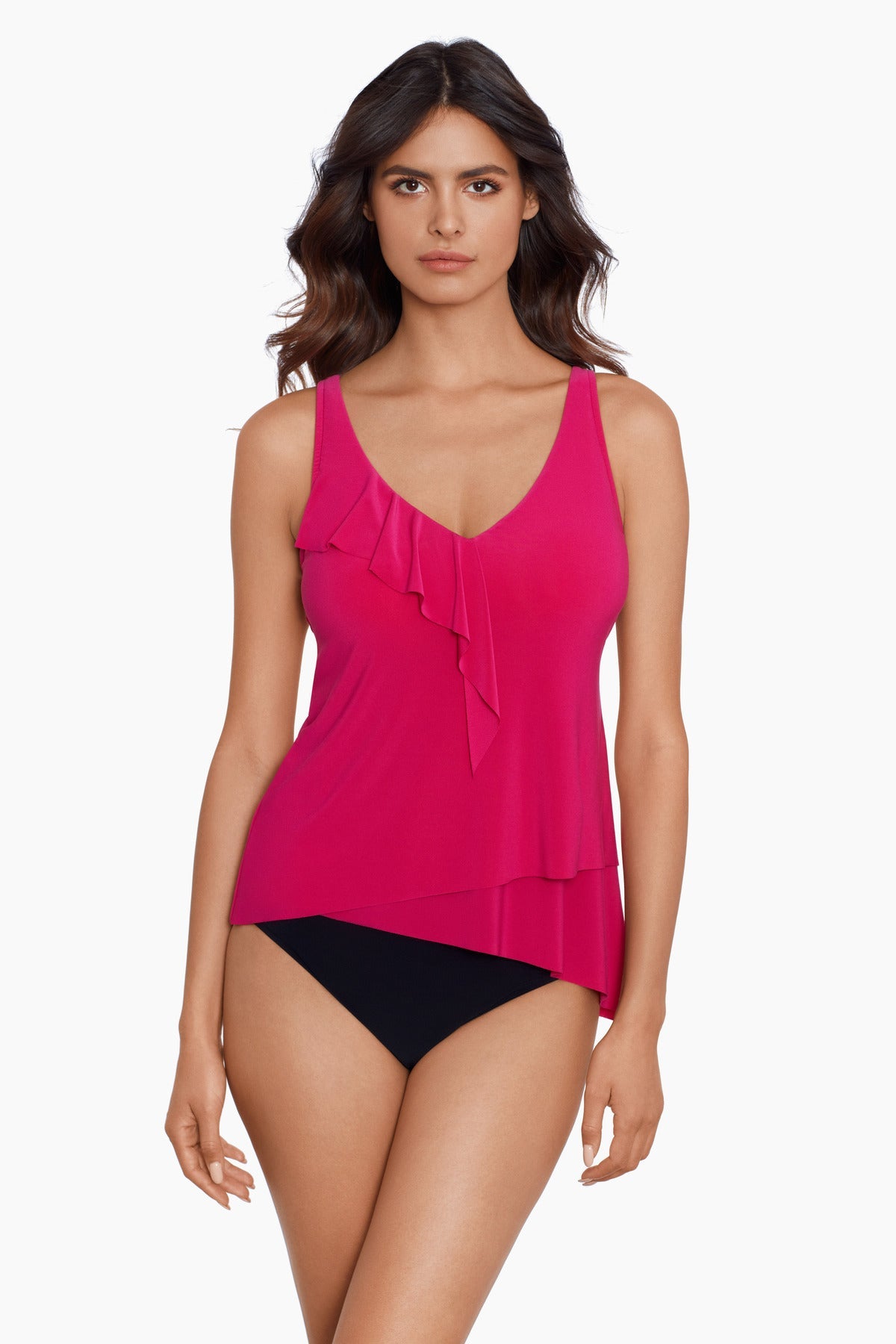 Magicsuit Cascade Amira Tankini Navy | Miraclesuit