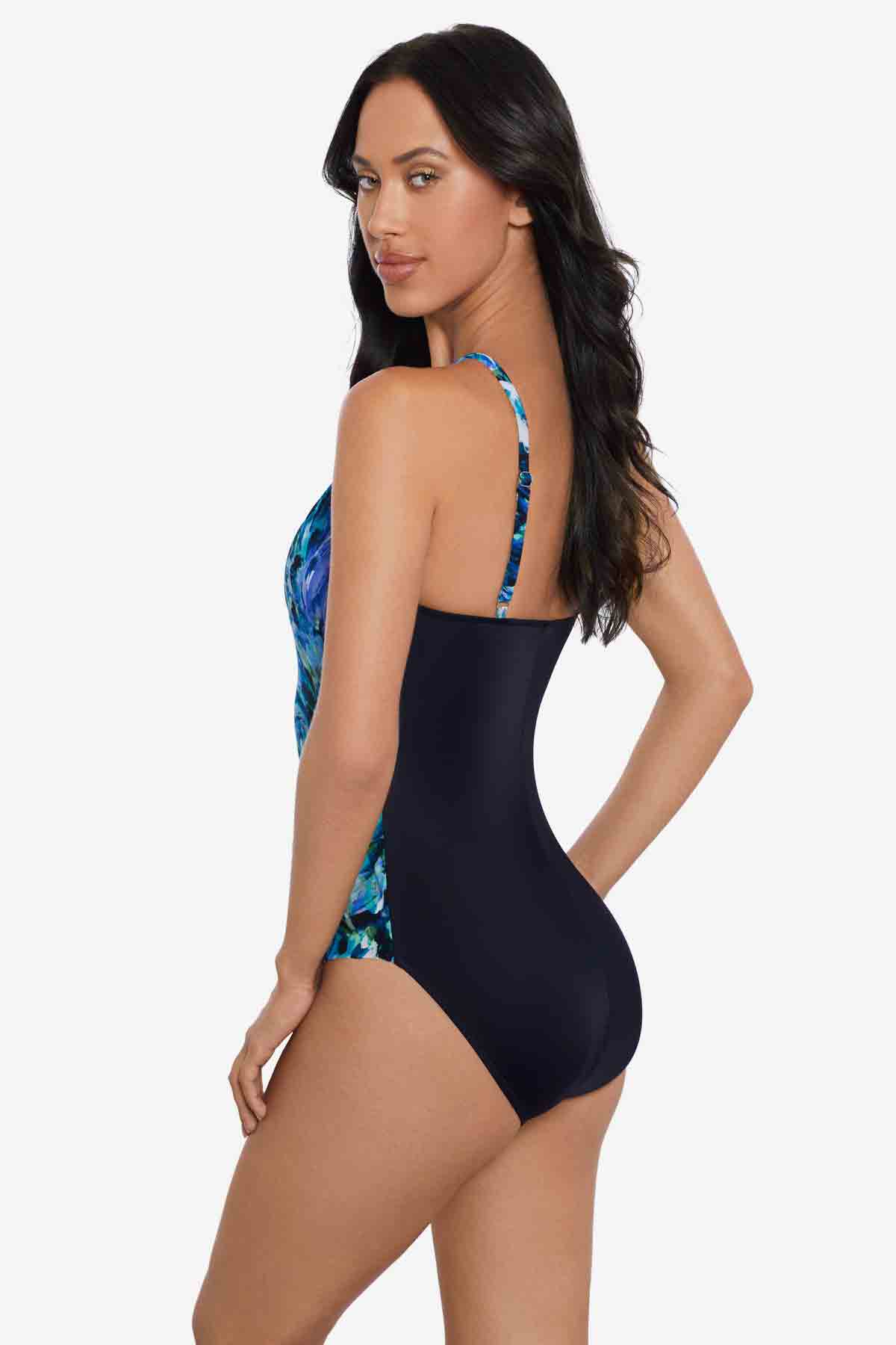 Magicsuit Chanticleer Jill One Piece Swimsuit Black/Multi | Miraclesuit