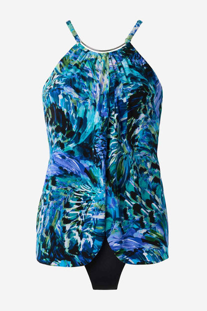Magicsuit Chanticleer Jill One Piece Swimsuit Black/Multi | Miraclesuit