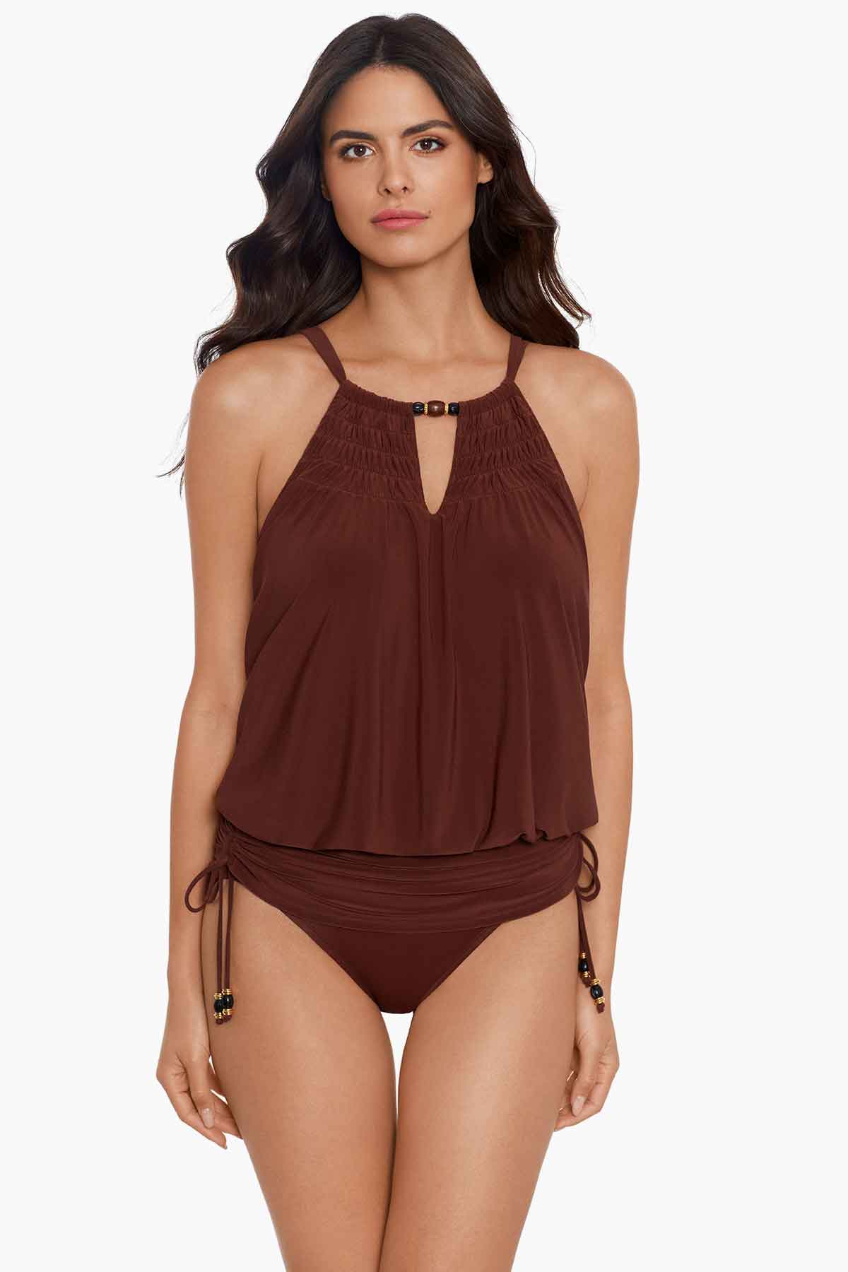Magicsuit Marley Shanice One Piece Swimsuit Chestnut | Miraclesuit