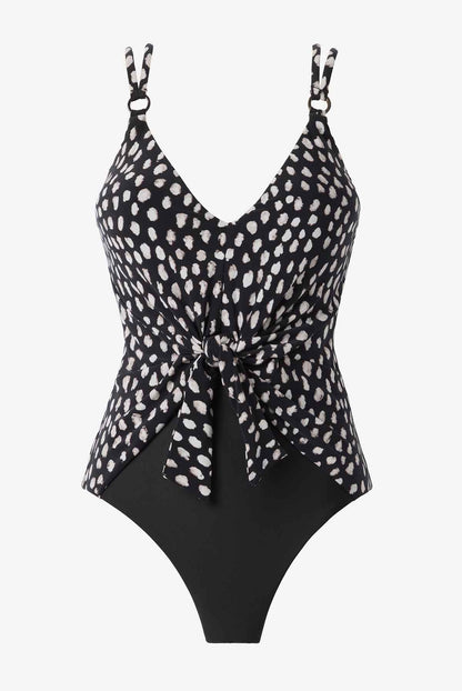 Magicsuit Pebbles Saki One Piece Swimsuit Black/White | Miraclesuit