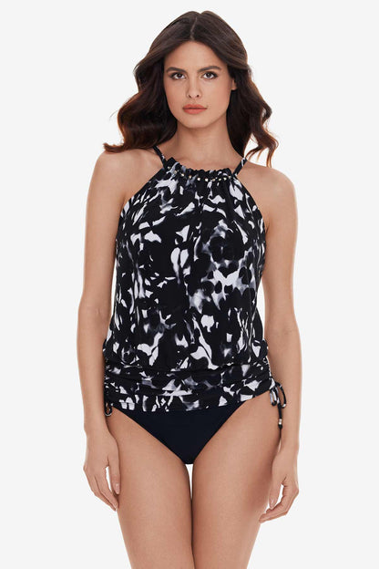 Babs Tankini Top in Dream State Black/Multi | Miraclesuit