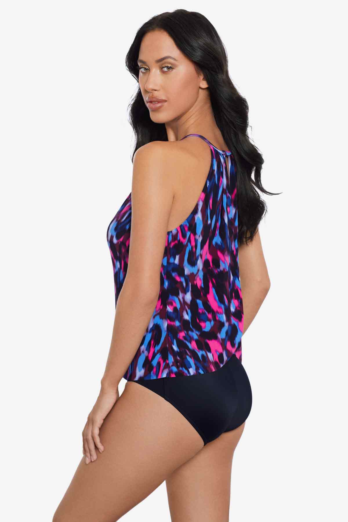 Magicsuit Cherry Bomb Aubrey One Piece Swimsuit Black/Multi | Miraclesuit