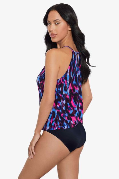 Magicsuit Cherry Bomb Aubrey One Piece Swimsuit Black/Multi | Miraclesuit