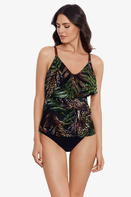 Magicsuit Nighthawk Clo Tankini Top Black/Multi | Miraclesuit