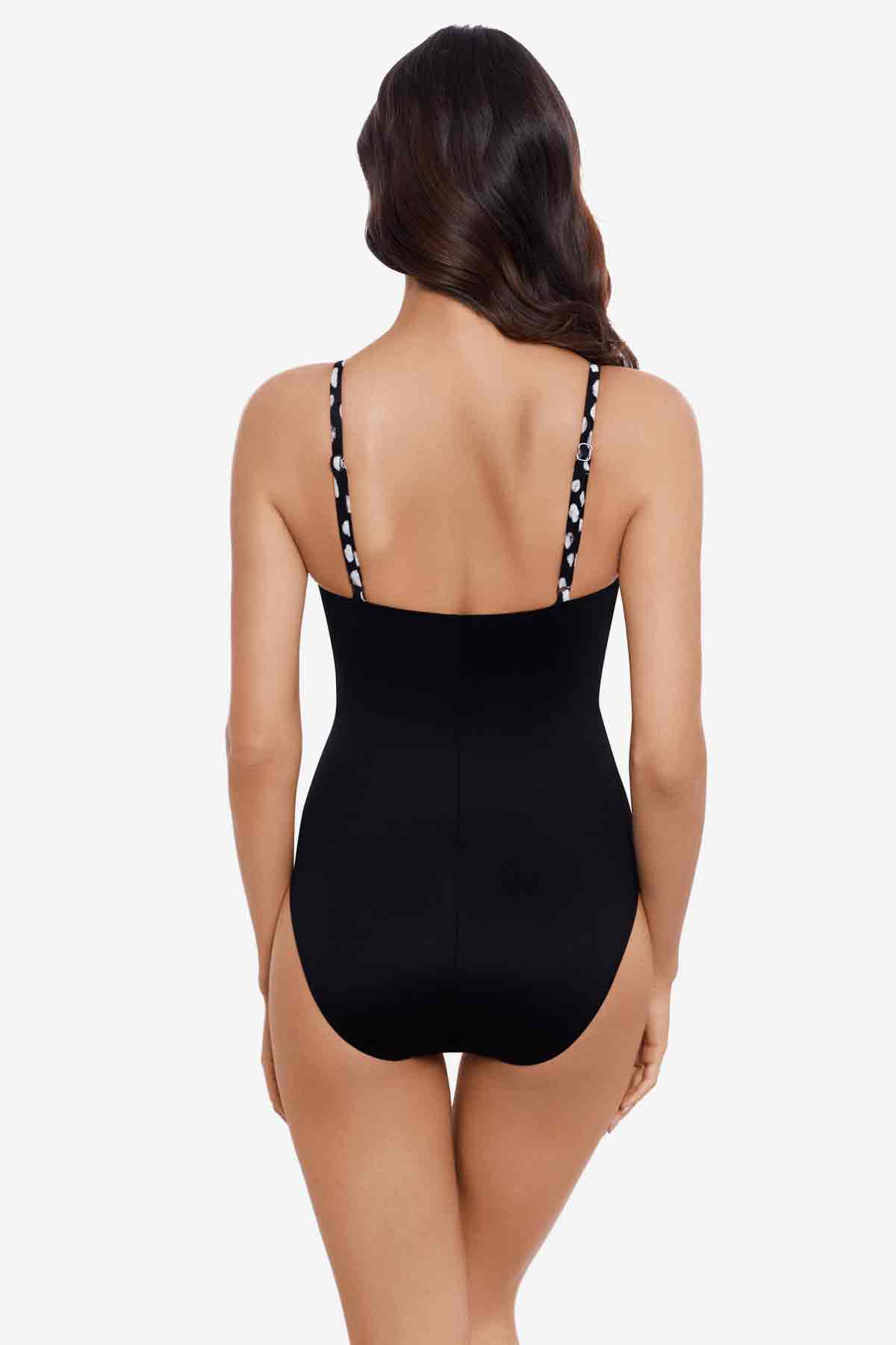 Magicsuit Pebbles Lisa One Piece Swimsuit Black/White | Miraclesuit