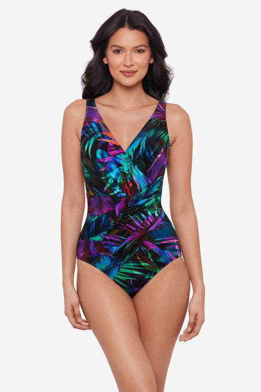 Palma Paradiso Oceanus One Piece Swimsuit DDD-Cup Multi | Miraclesuit