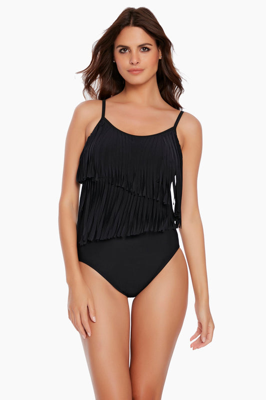 Magicsuit Shakira One Piece Swimsuit Black | Miraclesuit