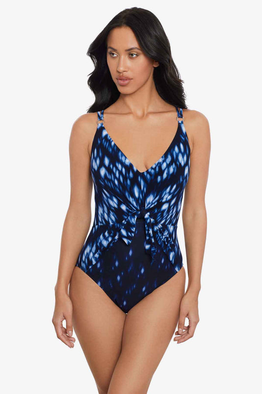 Magicsuit Indio Saki One Piece Swimsuit Blue/Multi | Miraclesuit