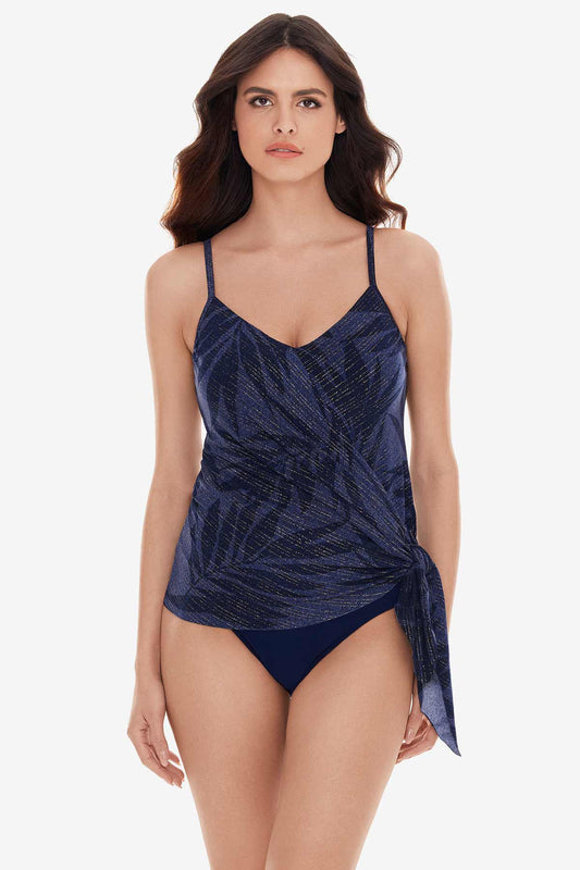 Alex Tankini Top in Kismet Blue/Multi | Miraclesuit