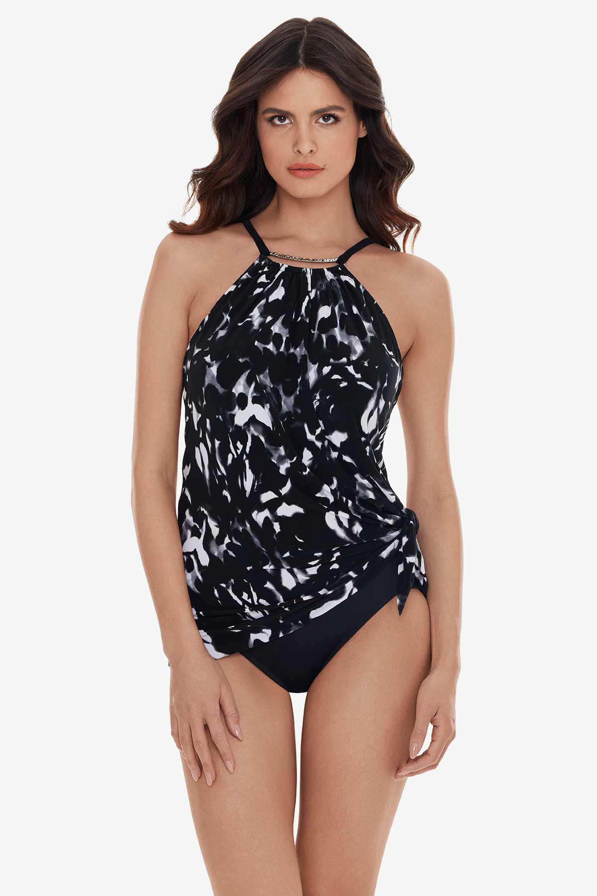 Magicsuit Dream State Parker One Piece Swimsuit Black/Multi | Miraclesuit