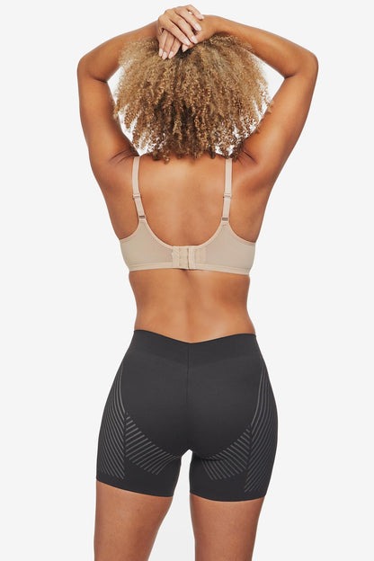 Iconic Core Mid-Thigh Shaping Short with Rear Lift Black | Miraclesuit