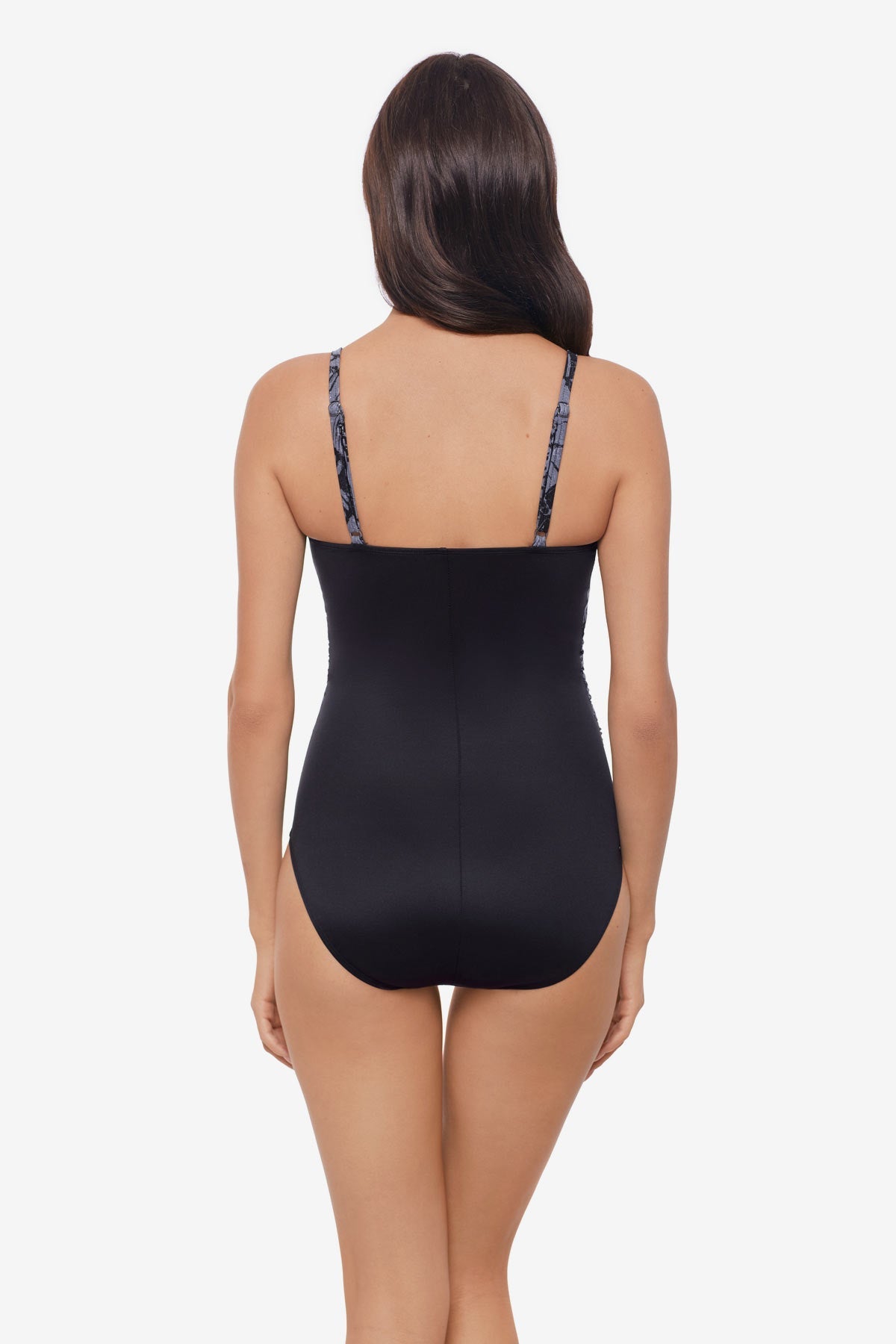 Magicsuit Shell Beach Louise One Piece Swimsuit Black/Multi | Miraclesuit