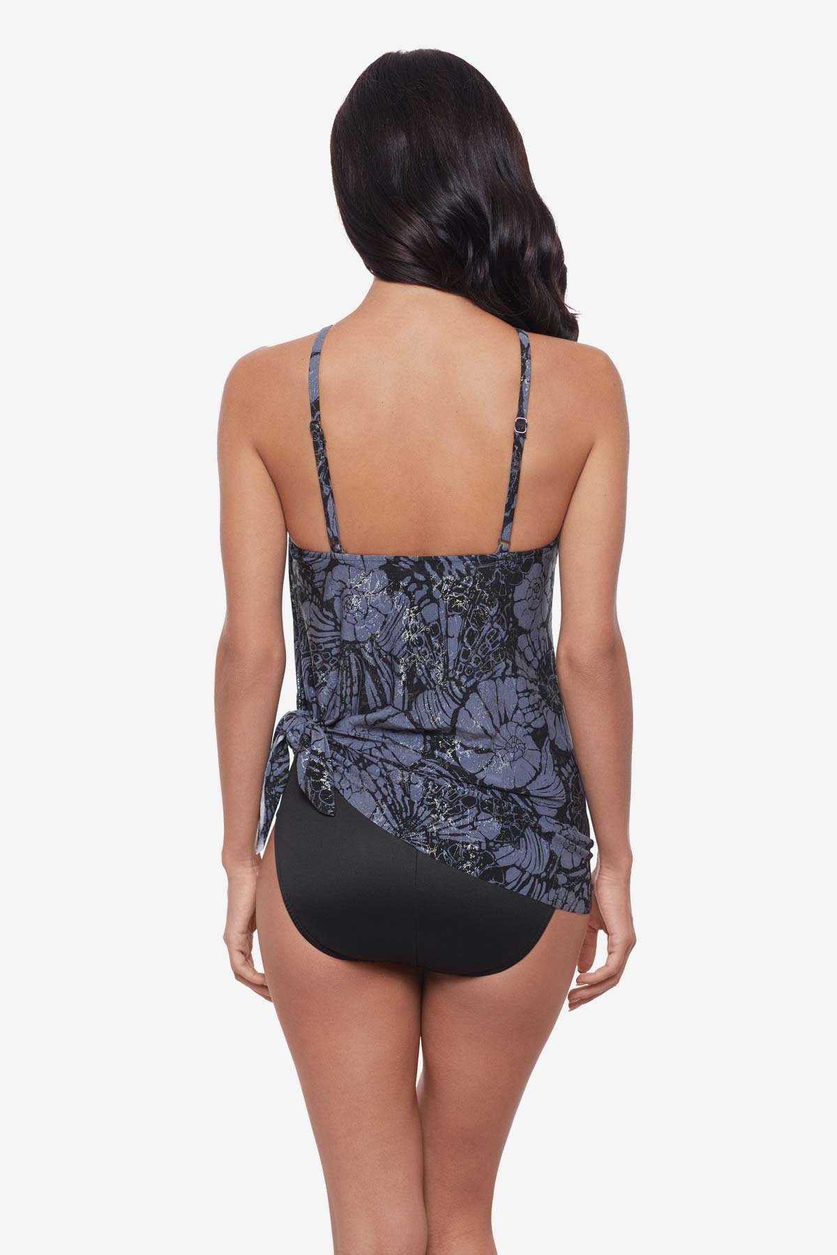 Magicsuit Shell Beach Parker One Piece Swimsuit Black/Multi | Miraclesuit