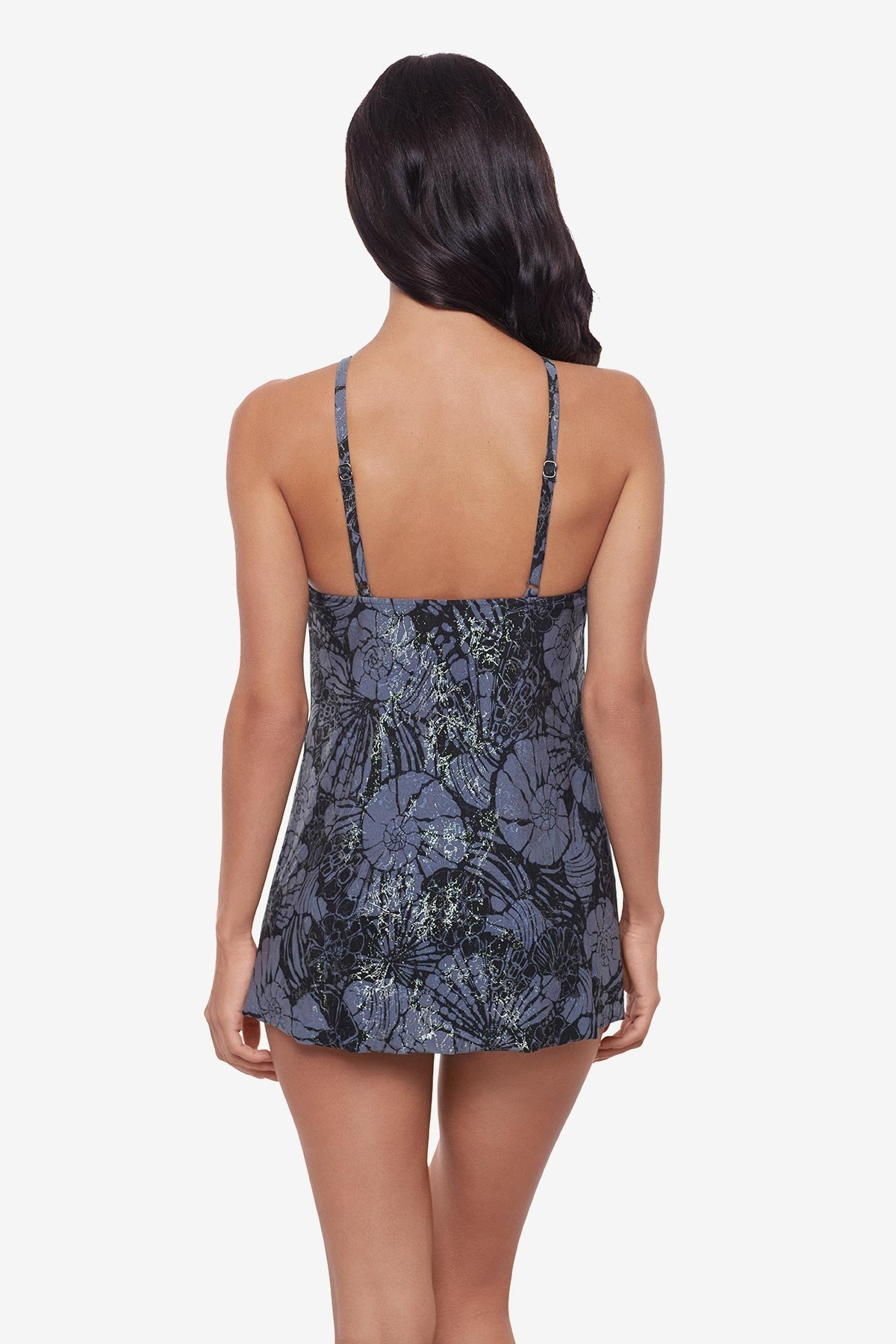 Magicsuit Shell Beach Parker One Piece Swimsuit Black/Multi | Miraclesuit