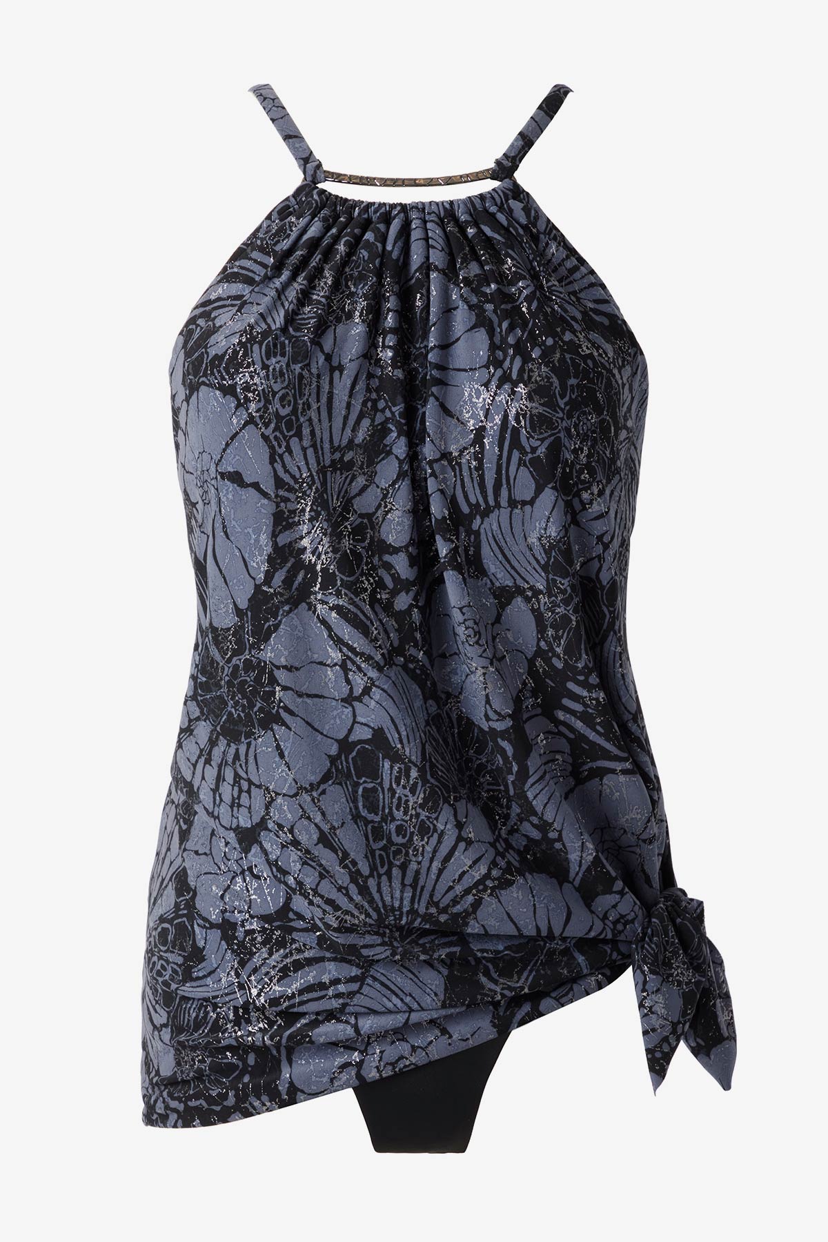 Magicsuit Shell Beach Parker One Piece Swimsuit Black/Multi | Miraclesuit