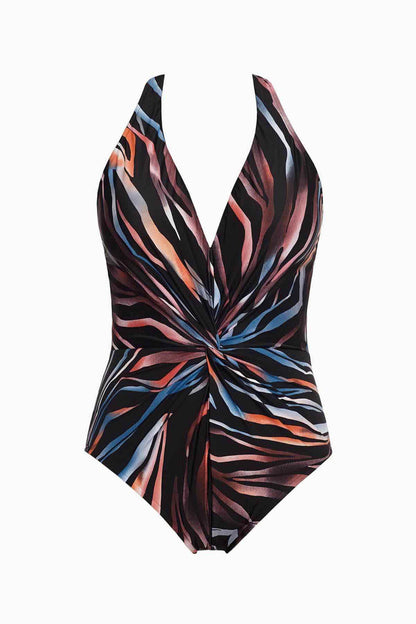 Magicsuit Tigress Drew One Piece Swimsuit Black/Multi | Miraclesuit