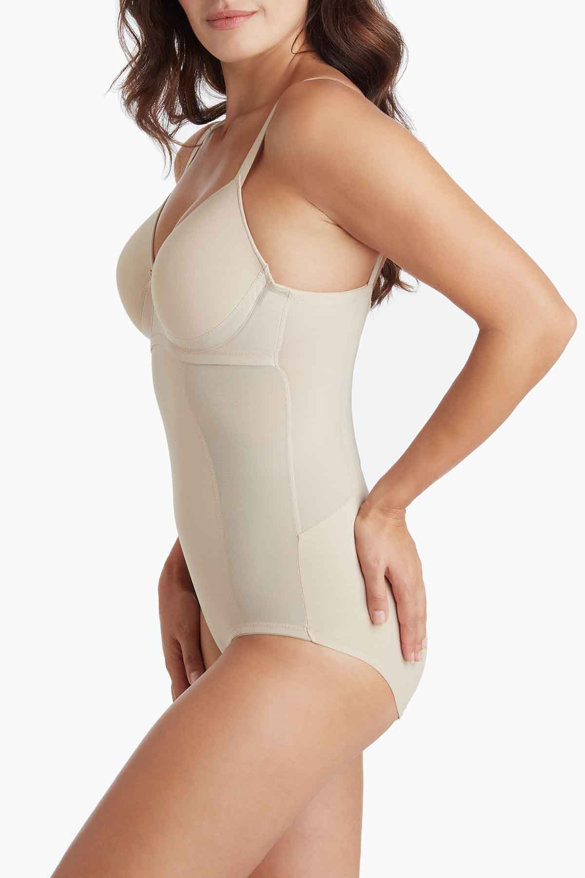 TC Extra Firm Control Wonderful U Low Back BodyBriefer Warm Beige/Nude | Miraclesuit