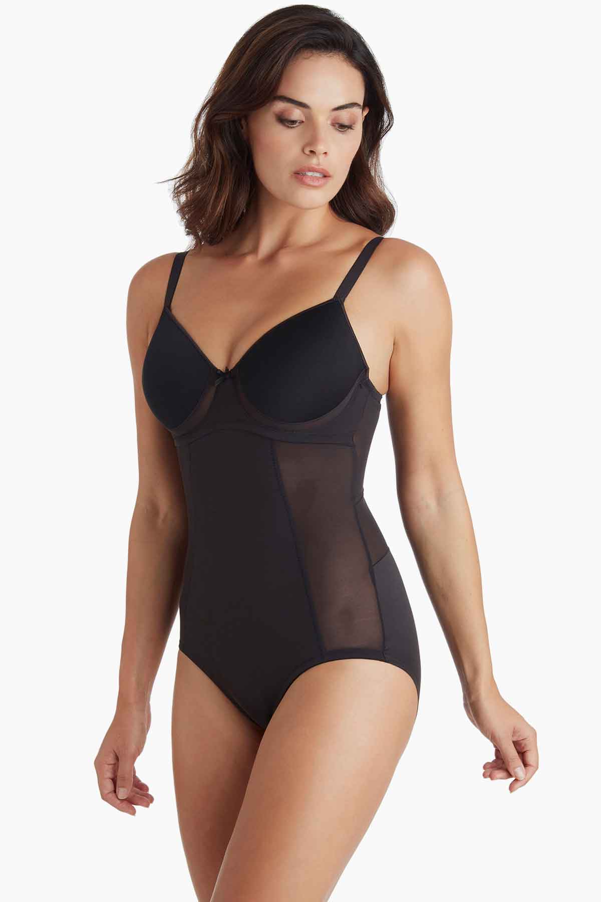 TC Extra Firm Control Wonderful U Low Back BodyBriefer Warm Beige/Nude | Miraclesuit