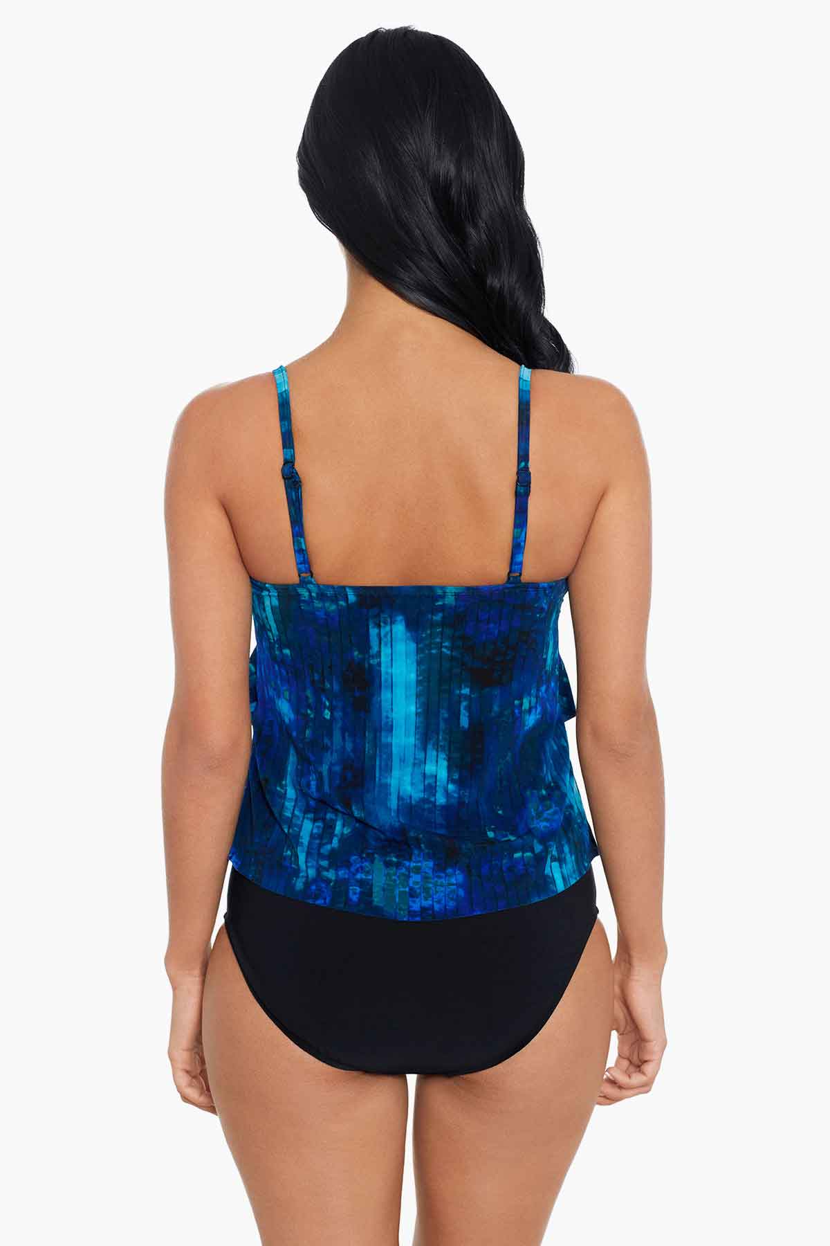 Magicsuit Hazy Daze Rita Tankini Blue/Multi | Miraclesuit