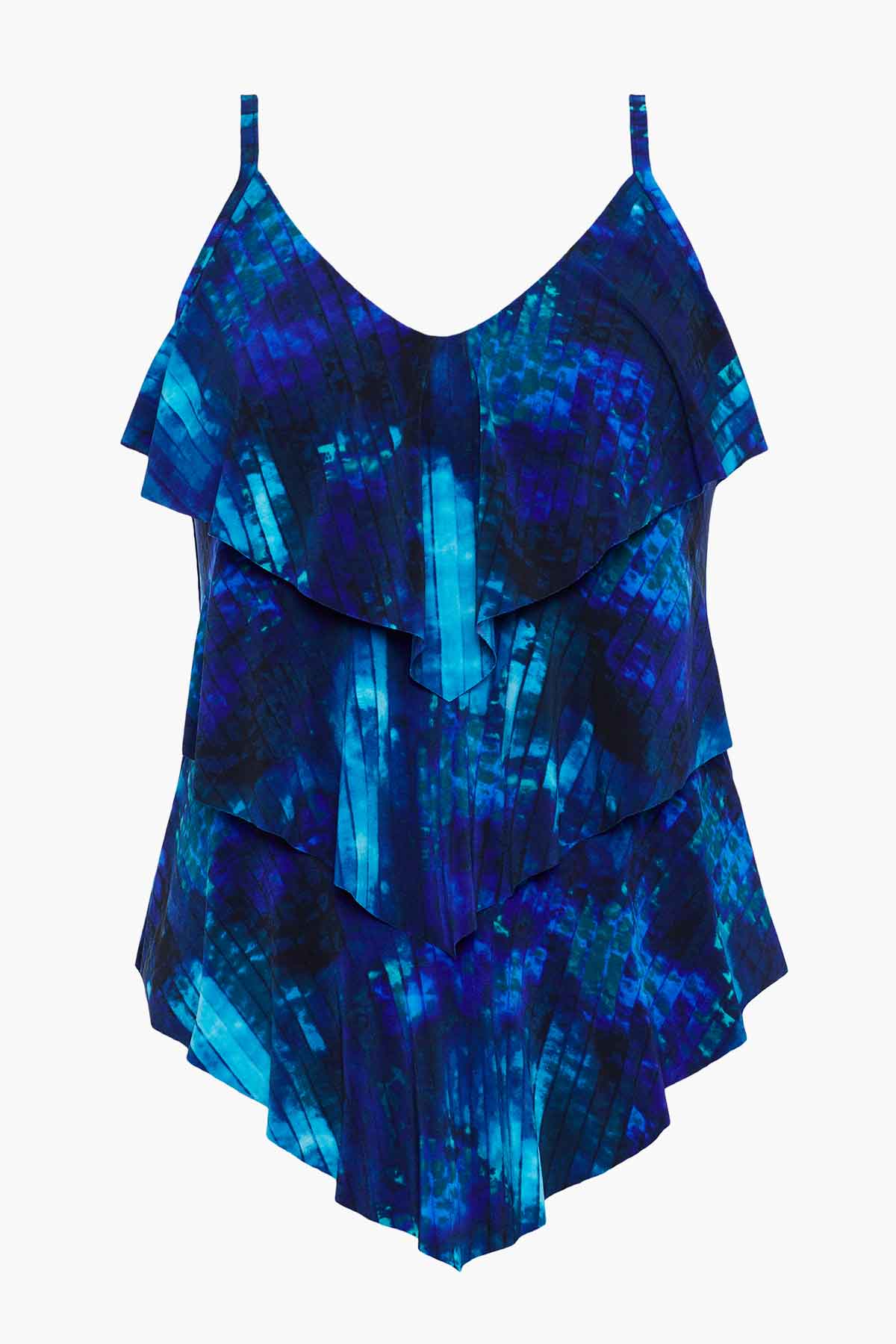 Magicsuit Hazy Daze Rita Tankini Blue/Multi | Miraclesuit