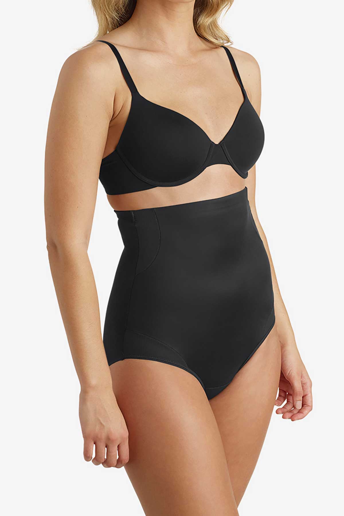 TC Extra Firm Control Hi-Waist Brief Black | Miraclesuit