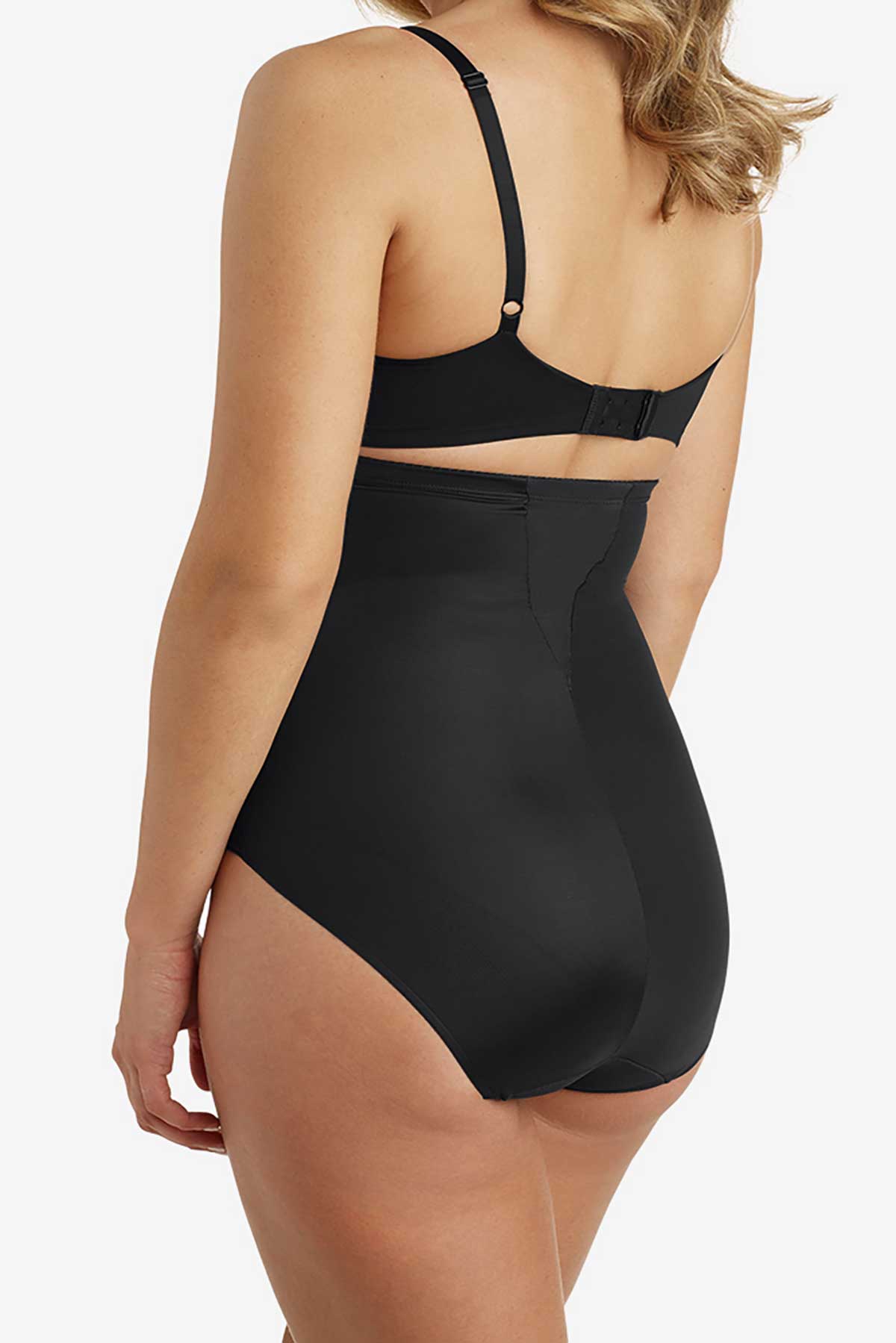 TC Extra Firm Control Hi-Waist Brief Black | Miraclesuit