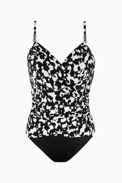 Magicsuit Hot Spot Louise One Piece Swimsuit Black/White | Miraclesuit