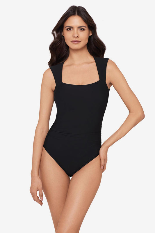 Wren One Piece in Black Black | Miraclesuit