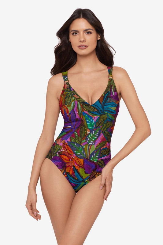 Magicsuit Cactus Flower Dakota One Piece Swimsuit Multi | Miraclesuit