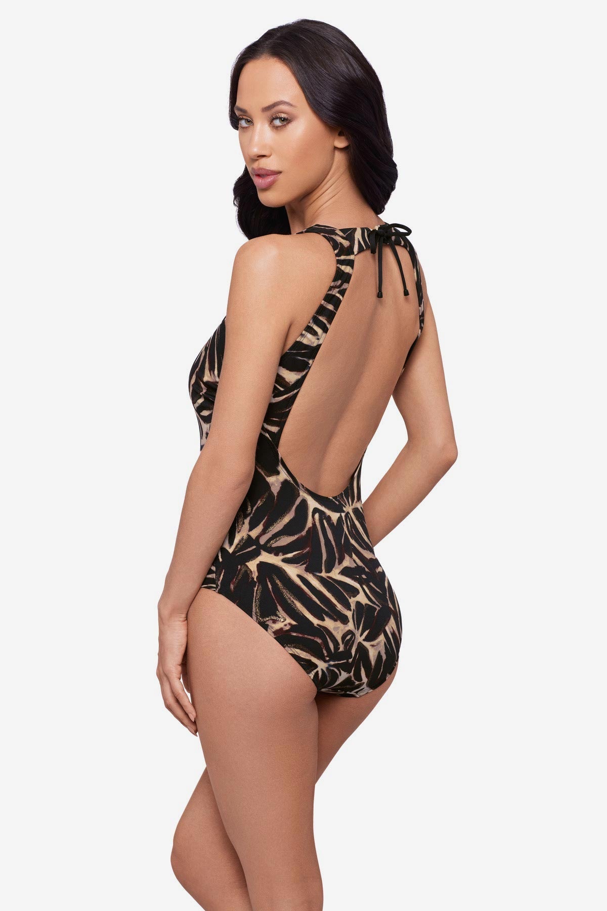 Magicsuit Desert Mirage Steffi One Piece Swimsuit Black/Multi | Miraclesuit