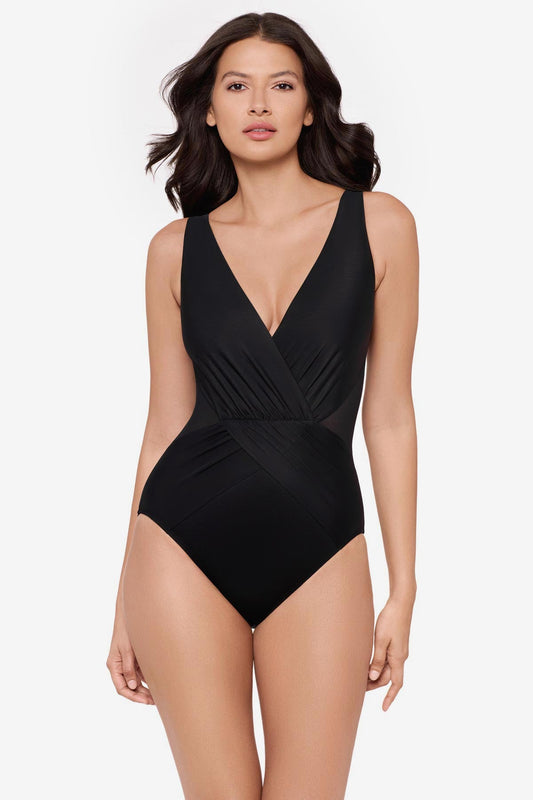 Ibiza One Piece Swimsuit Black | Miraclesuit